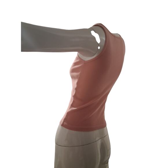 Y2K Wet Seal Women's size Small Grungecore Academia Ribbed Boyfriend Wanted Tank - Picture 5 of 12